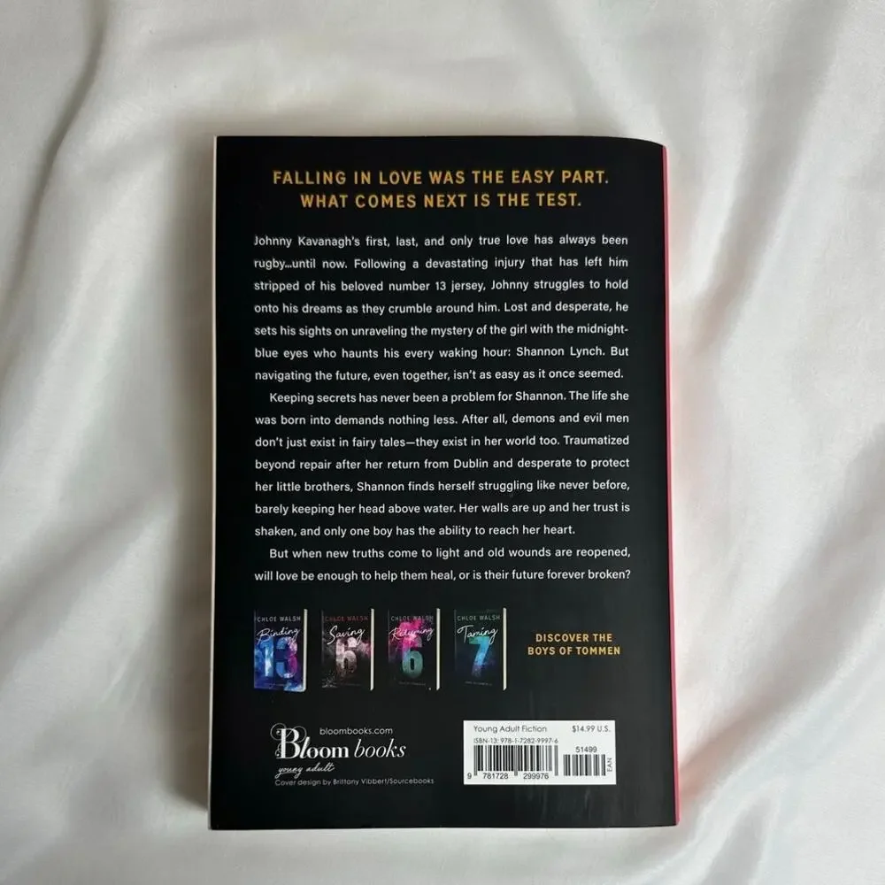 Keeping 13 Chloe Walsh OOP Ombre Spine Paperback Boys of Tommen #2